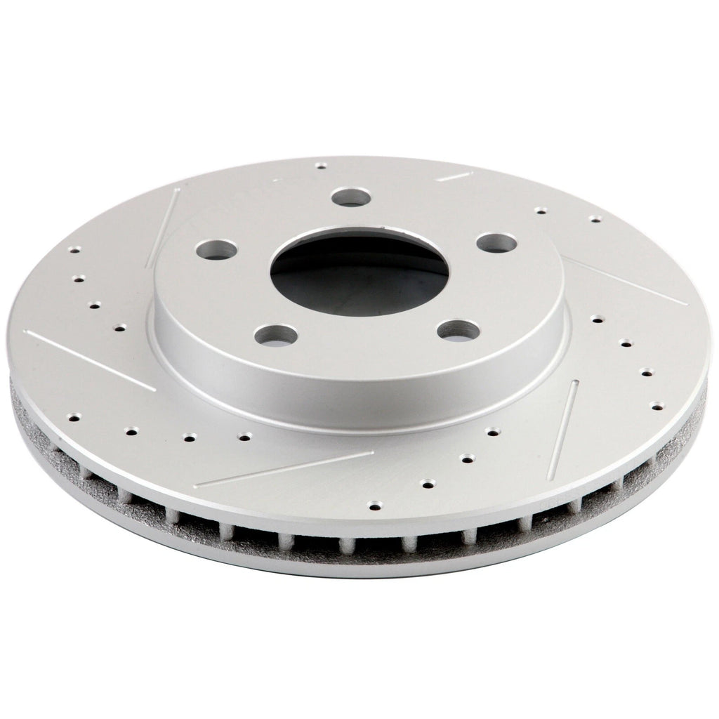 Front Drilled Slotted Brake Rotors 5 Lug for Oldsmobile Alero (1999–2001)