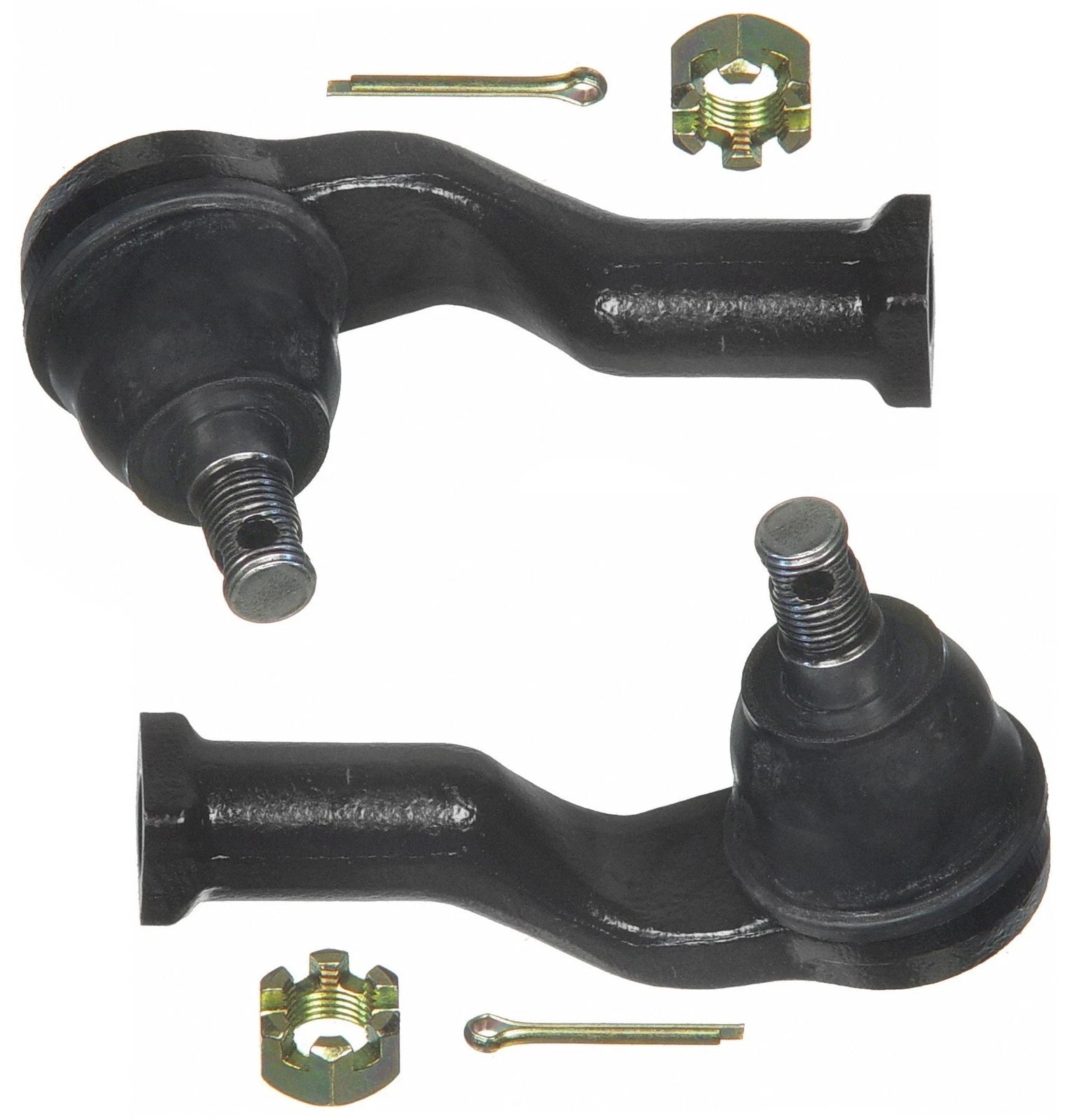 Set of 2 Outer Moog Steering Tie Rod Ends for Mazda Miata (1990–2005)