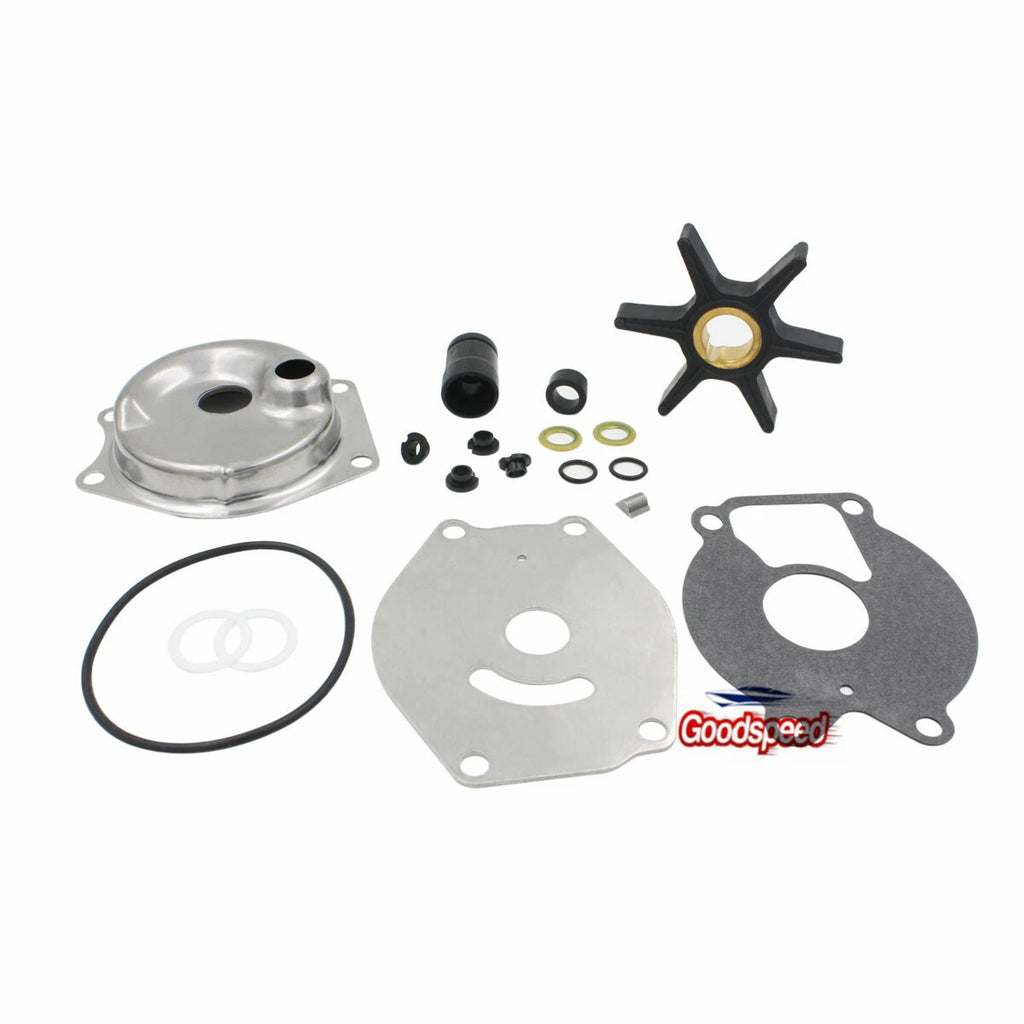 Outboard Water Pump Impeller Kit for Mercury Mariner Force 9.9 15 HP (1990–2023) 46-99157T2