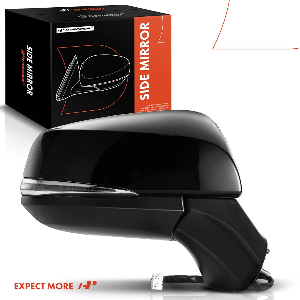 Passenger Power Mirror w/ Manual Fold & Signal for Toyota RAV4 (2019–2023)