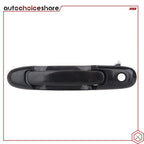 Set of 4 Exterior Door Handles Black for Toyota Sienna (1998–2003)