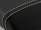 Leather Console Lid Armrest Cover for Hyundai Sonata (2006–2010) Beige Stitch