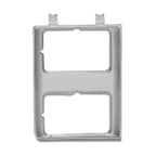 Replacement Silver Passenger Side Head Light Door w/Dual Head Light