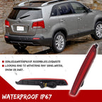 Red LED Rear Bumper Reflector Tail Lights for Kia Sorento (2011–2013)