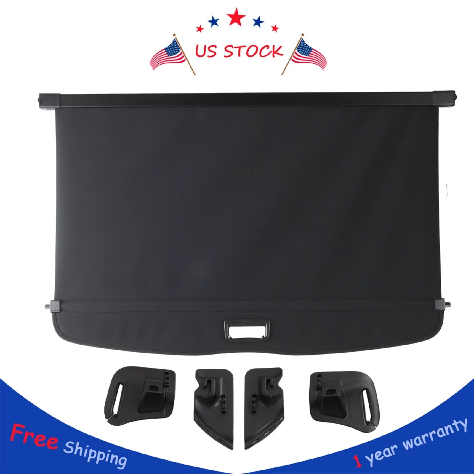 Retractable Trunk Cargo Cover for Tesla Model Y (2020–2022)
