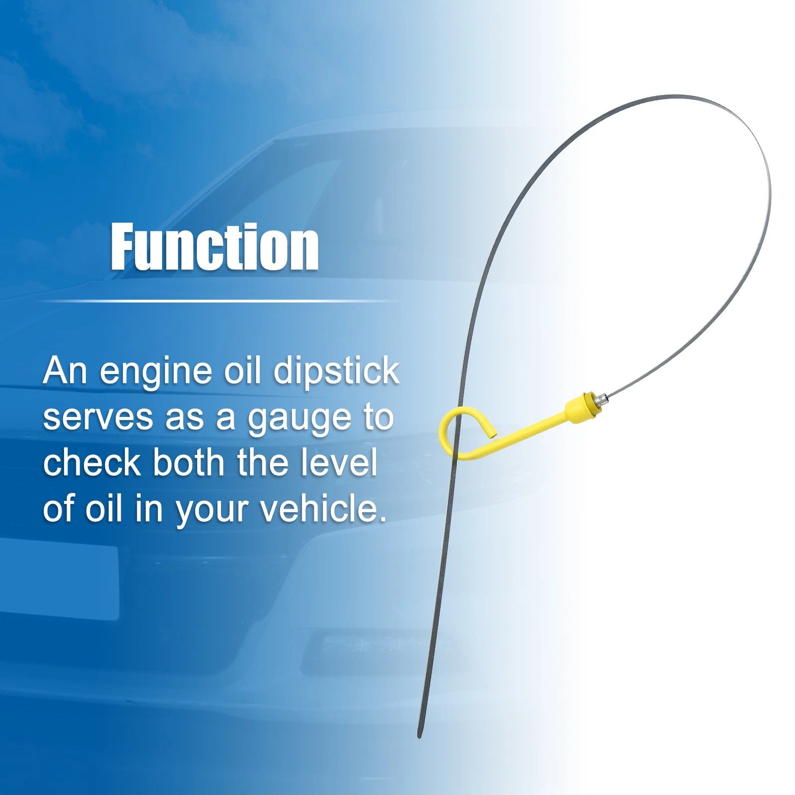Engine Oil Dipstick for Ford F-350 (1990–1994)