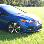 2X Front Bumper Spoiler Splitter Lip for Honda Civic Coupe (2014–2015) HFP-Style