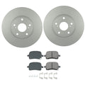 Set of 2 Bosch QuietCast Front Rotors & Akebono ProACT Pads for RX300 (2004–2006)