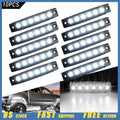 10X White LED Underbody Strip Light for Jeep ATV Truck (12V)