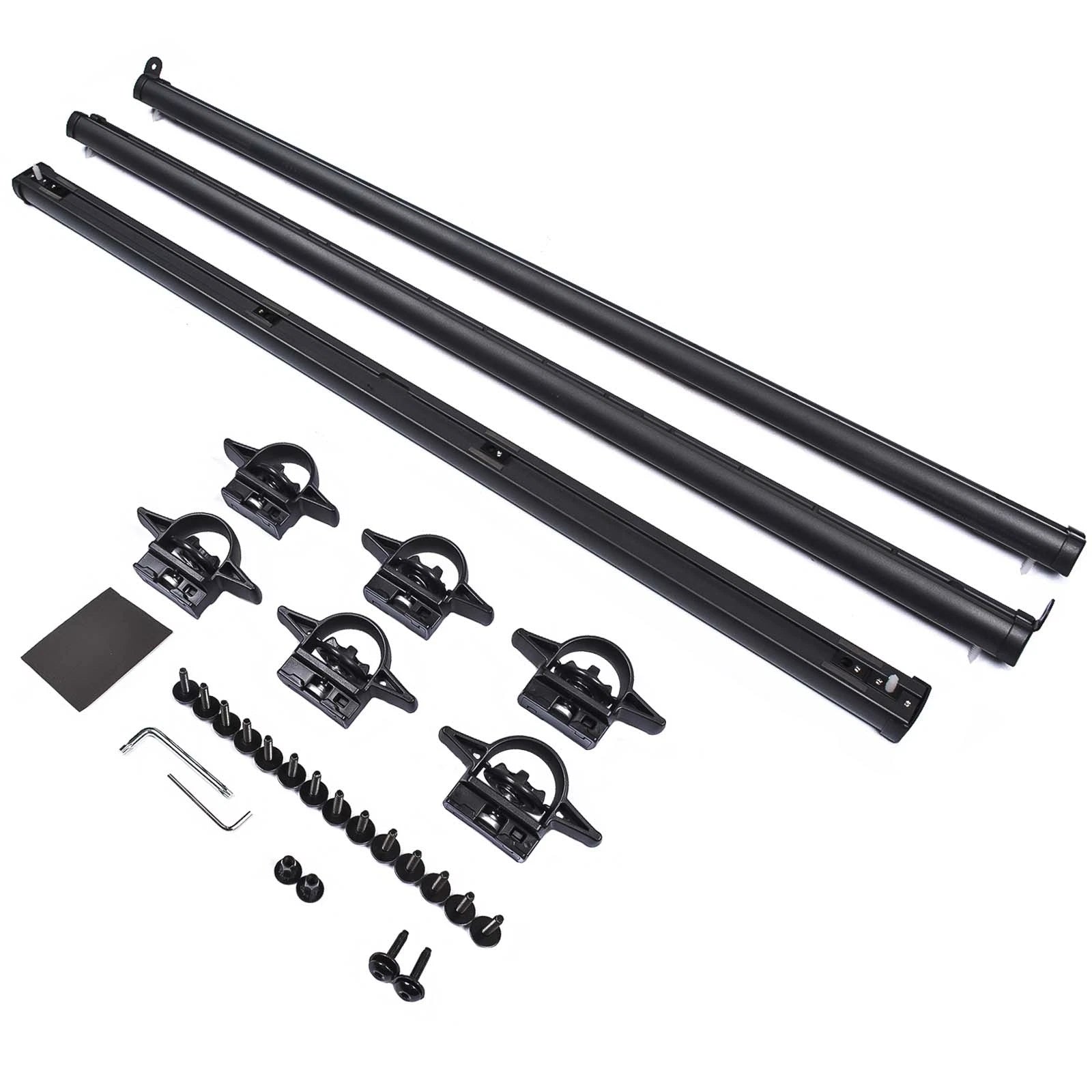 Trail Rail System Tie Down Rails for Jeep Gladiator JT (2020-2023)