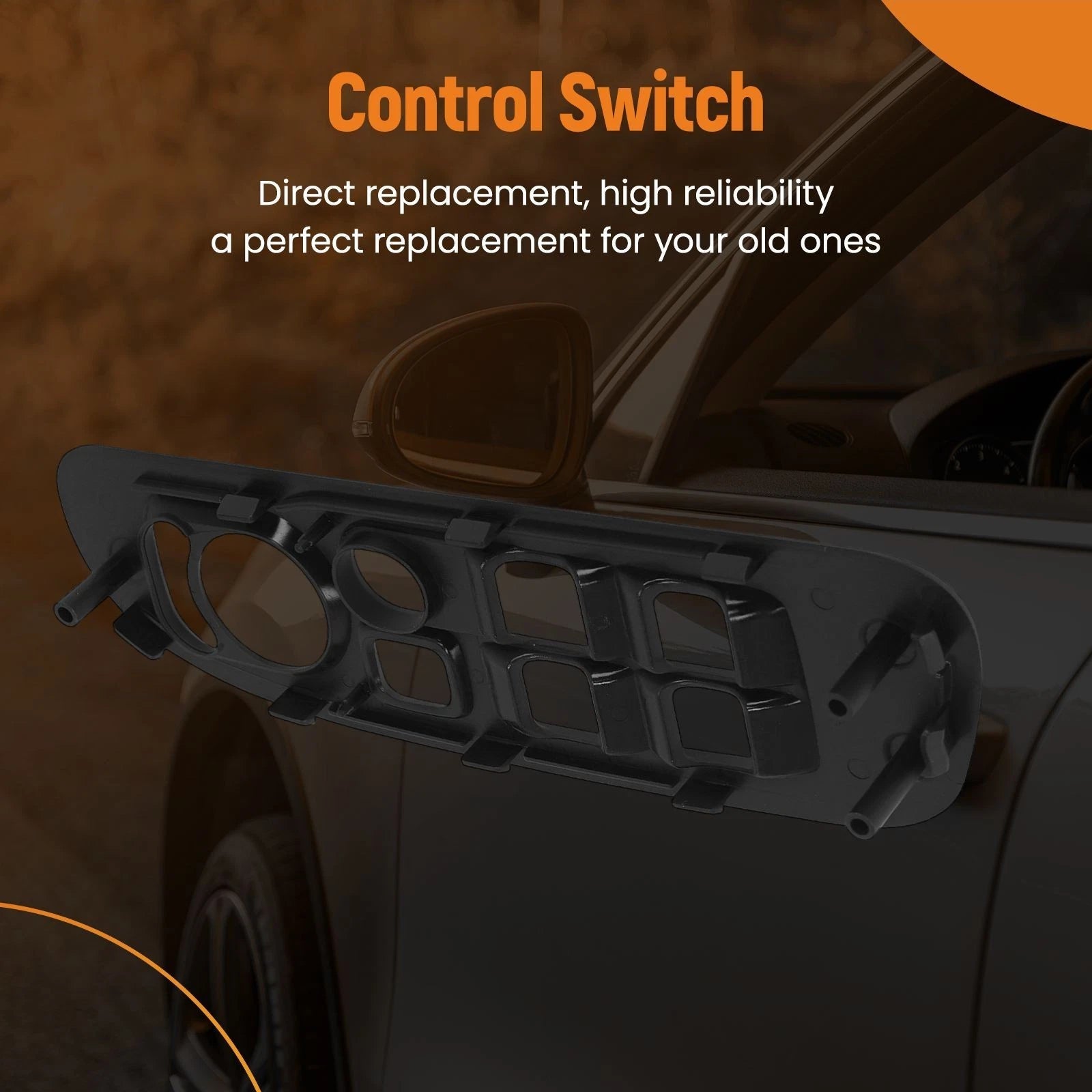 Bezel Window Control Switch Panel for Dodge Ram 1500 2500 3500 (2002–2005)