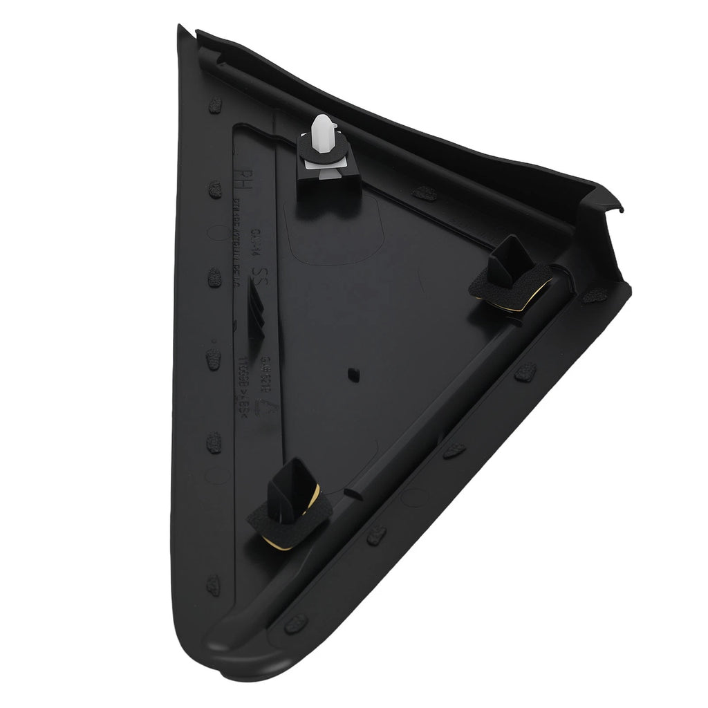 Right Side Mirror Flag Trim for Dodge Grand Caravan Chrysler (2008–2020) Black