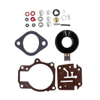 Carburetor Kit with Float for Johnson Evinrude Outboard (18-7222, 392061, 396701)
