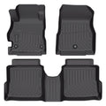 Set of 2 Floor Liners for Nissan Versa (2020–2024) TPE Rubber All Weather