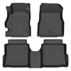 Set of 2 Floor Liners for Nissan Versa (2020–2024) TPE Rubber All Weather
