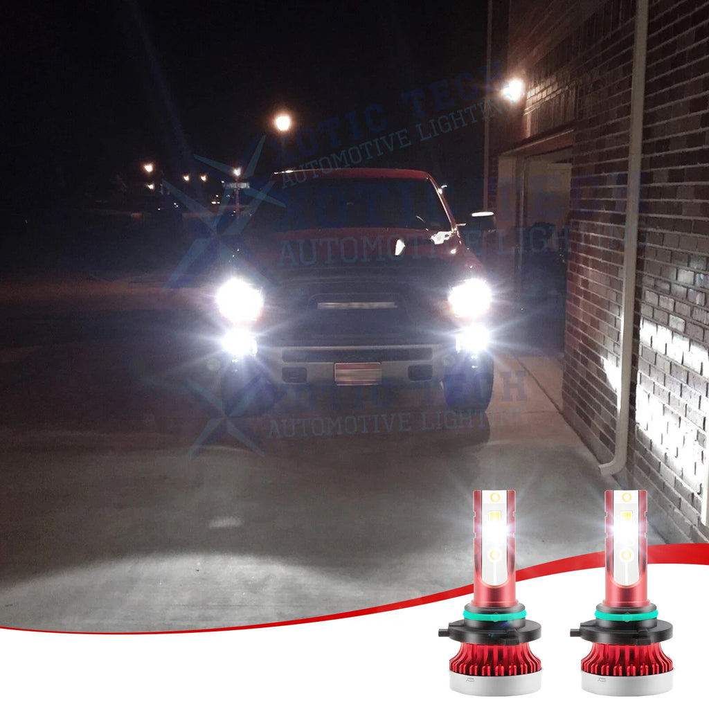 Super White 9006 HB4 LED Fog Light Bulb for Dodge Ram (2013–2018)