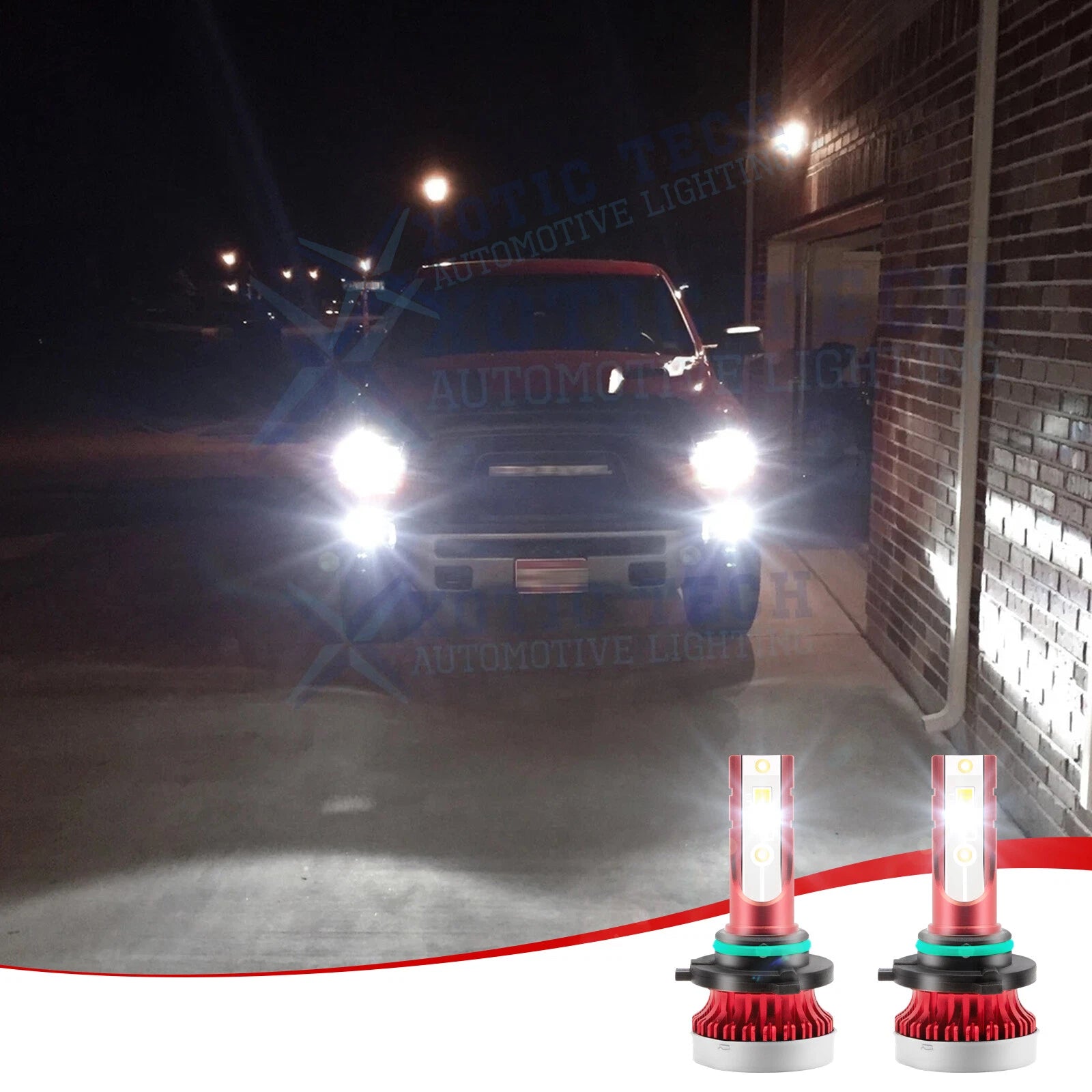 Super White 9006 HB4 LED Fog Light Bulb for Dodge Ram (2013–2018)