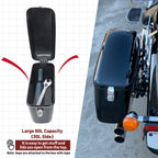 Hard Side Saddle Bags for Harley Honda Yamaha (Motorcycle)