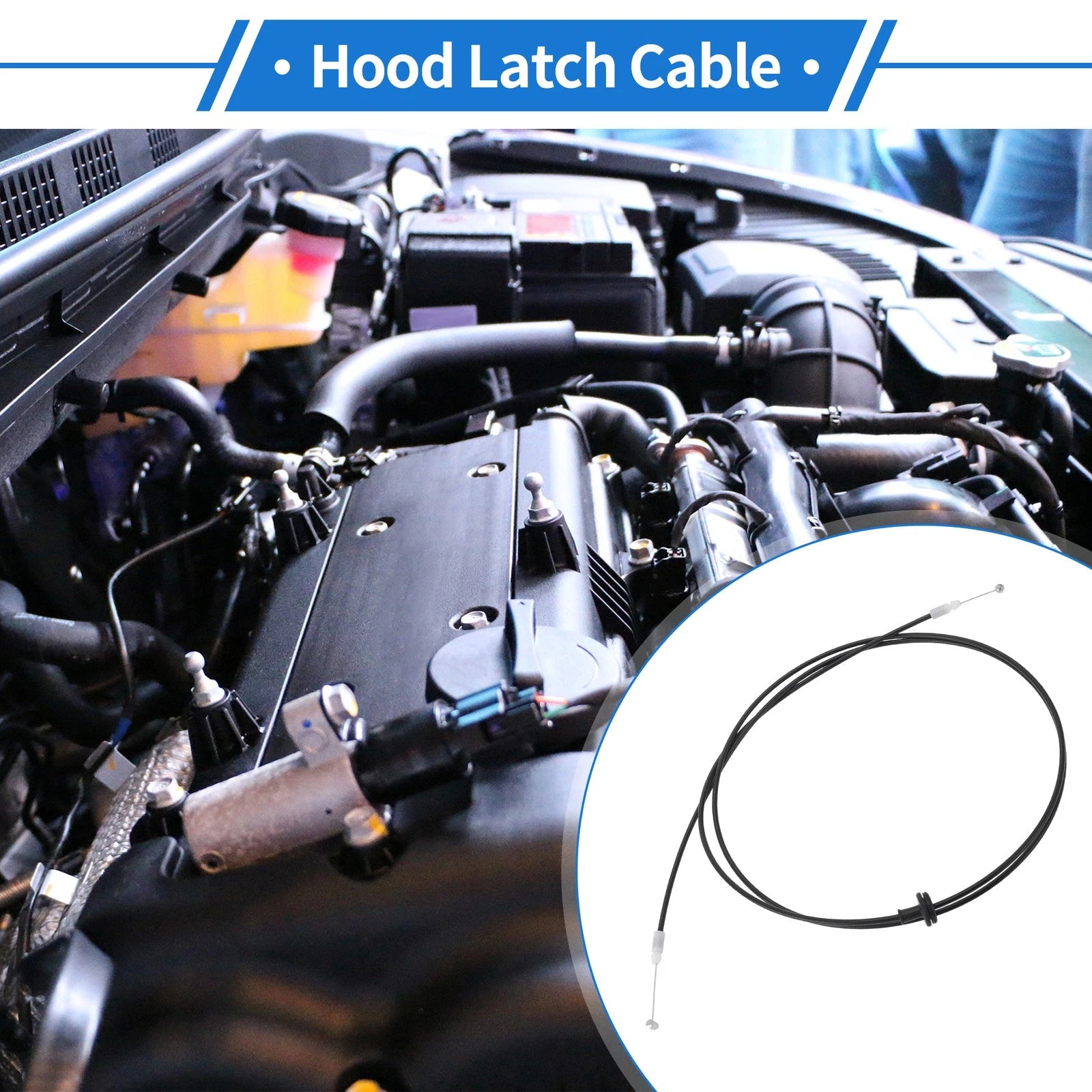 Hood Release Cable No. 74130SAGH01 for Honda Fit (2004–2008)