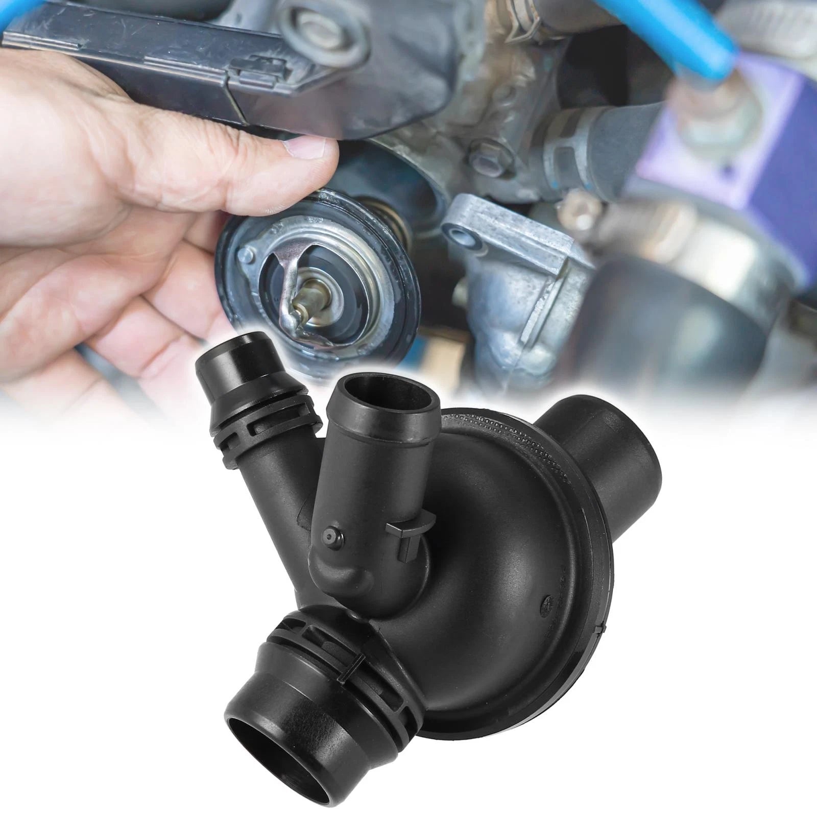 Thermostat Housing Assembly 11538671516 for BMW 535i GT (2010–2017)