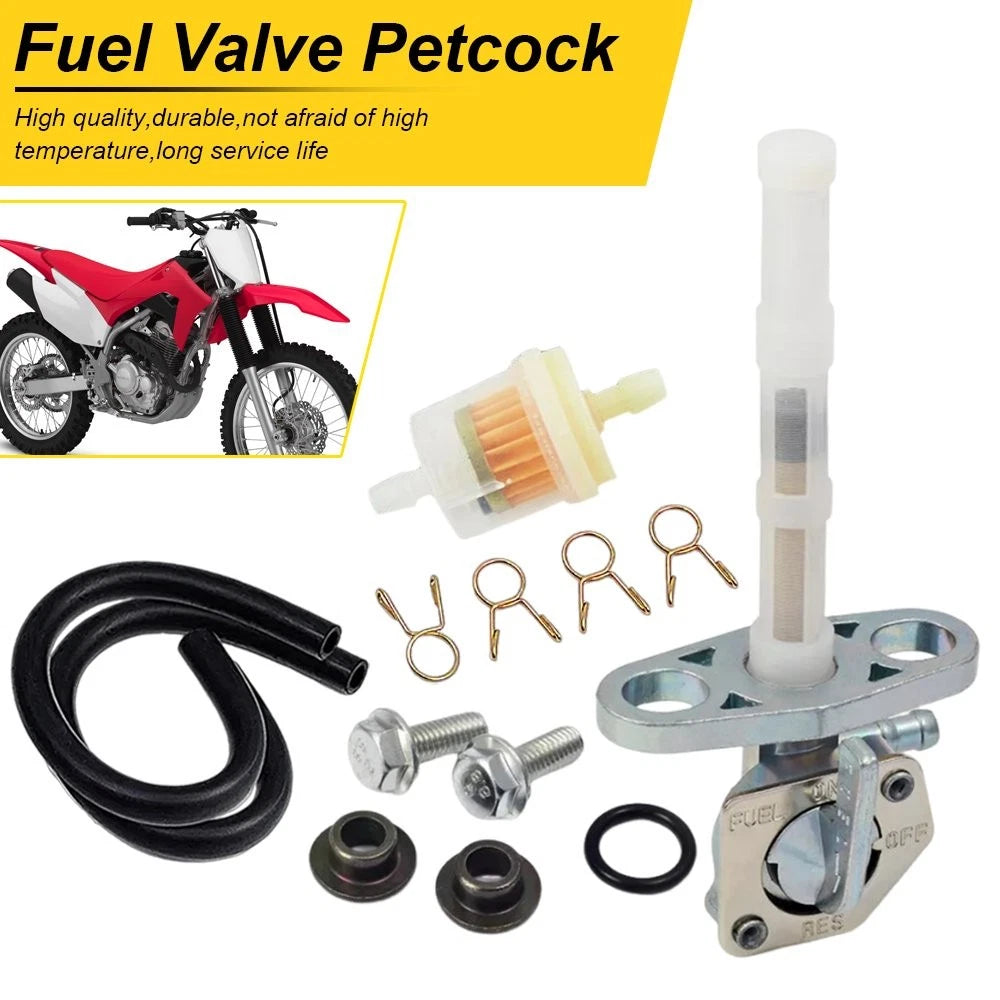 Fuel Petcock Valve Assembly for Honda XR100R CRF100 (16950-GCF-671 16950-GEL-701)