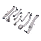 8X Front Upper & Lower Control Arms for Bentley Continental GT GTC Flying Spur (2003-2020)