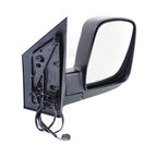 Power Mirror Set for Chevrolet Express 3500 (2003–2007) Manual Fold Black