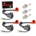 3X Ignition Coil Spark Plug for Yamaha 9.9-250 HP