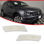 2X Clear Lens Front Side Marker Light Kit for VW Tiguan (2018–2023)