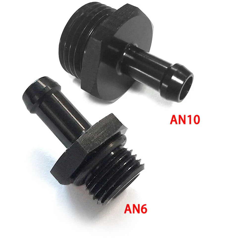 6AN Hose Fitting ORB Male O Ring Boss Fuel Line Adapter for Car