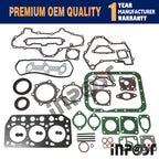 K3E Full Overhaul Gasket Kit for Mitsubishi Excavator Loader Tractor