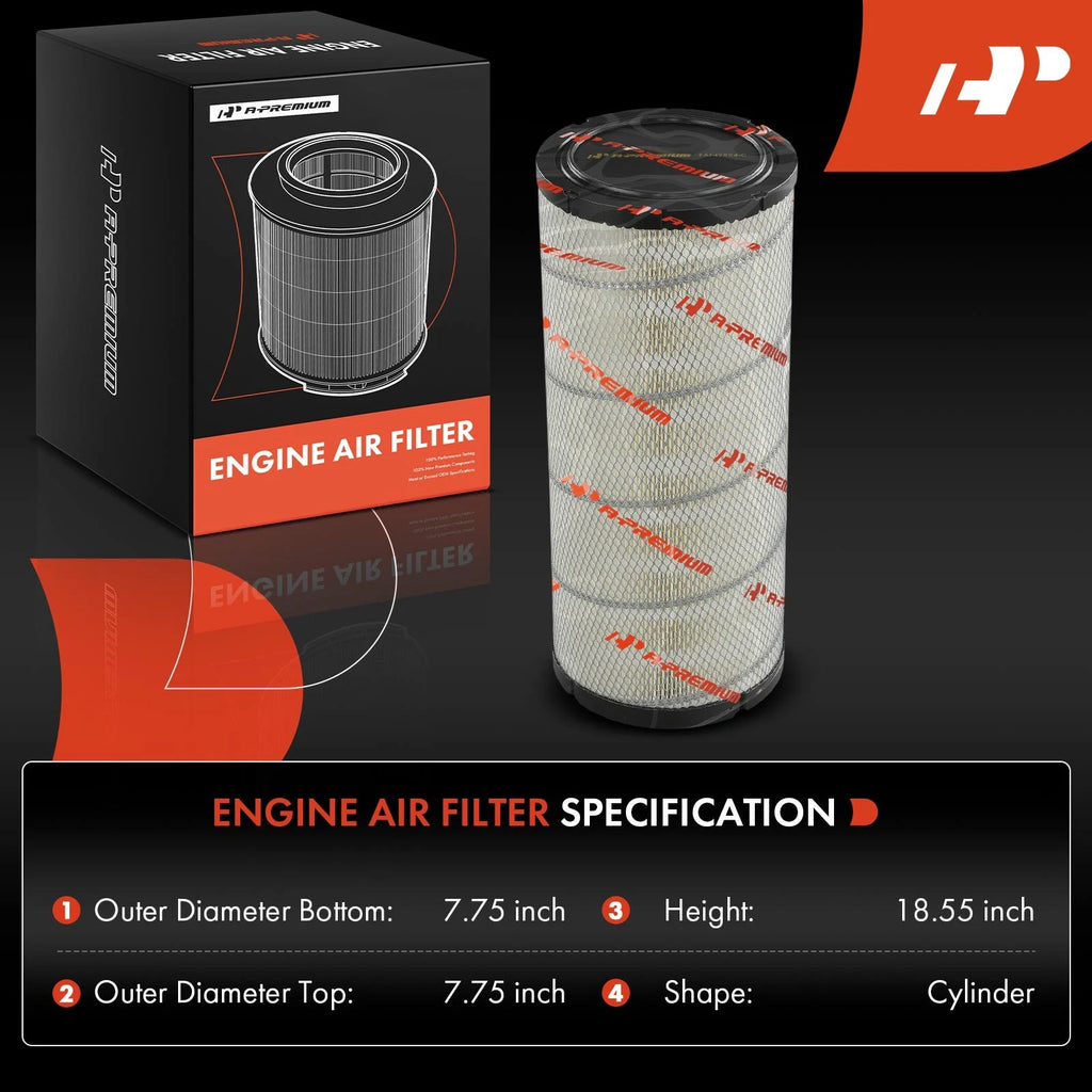 Engine Air Filter for Chevy Kodiak C6500 C7500 (1998-2009)