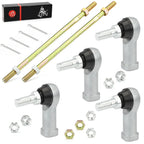2 x Tie Rod Ends Kit w/ Nut Pin for Honda Foreman 450 TRX450 (1998–2004)