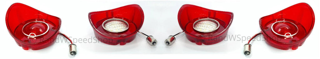 Full Set LED Tail Lights and Reverse Lamps for 1972 Chevy Chevelle SS (1972–1972)