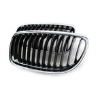 Front Kidney Grille Chrome Black for BMW E90 E91 328i 335i (2009-2011)