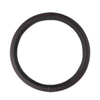 Steering Wheel Cover Red 15" for Universal Fit (Matte Grain Leather)