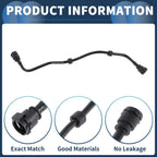 Radiator Hose for BMW M550i xDrive 2018-2019 (17128602668) Plastic Black