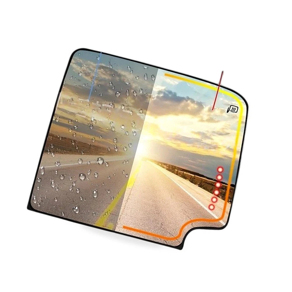 Side Mirror Glass with LED for Chevy Silverado GMC Sierra (2014–2017)