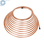 25 ft Copper Brake Line Tubing Kit for Universal Applications