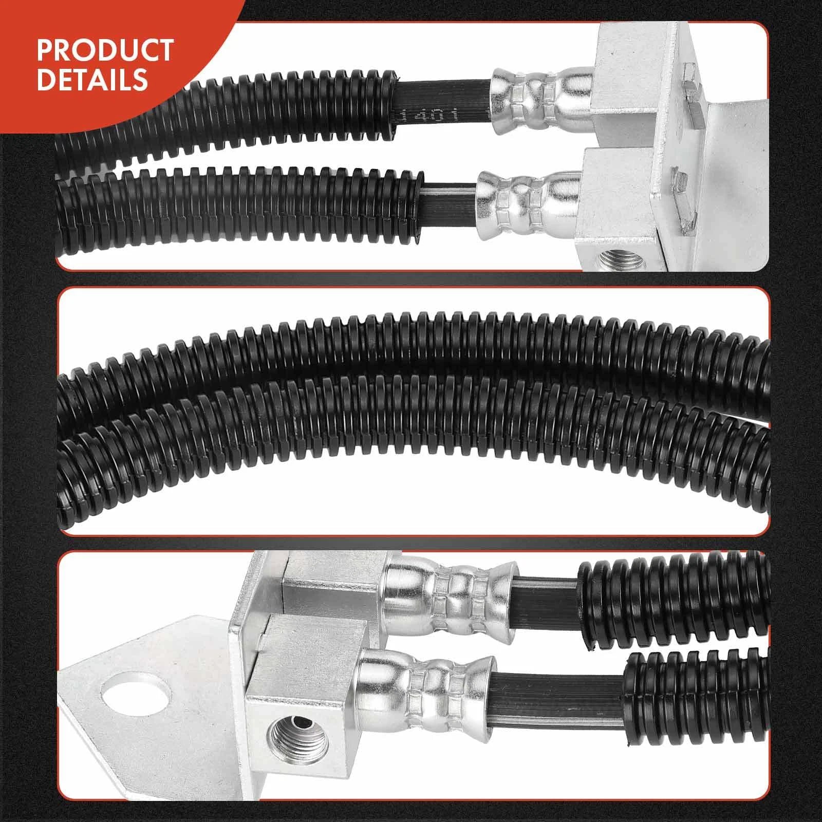 Rear Center Brake Hydraulic Hose for Ford F-53 (2013–2019)