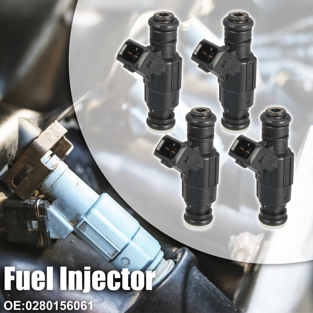 4X 0280156061 Fuel Injector Nozzle for Audi TT Coupe 1.8T (1998–2006)