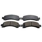 Set of 4 Akebono Rear Ceramic Disc Brake Pads for Chevrolet GMC Cadillac