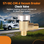 RV Vacuum Breaker Check Valve for RVs