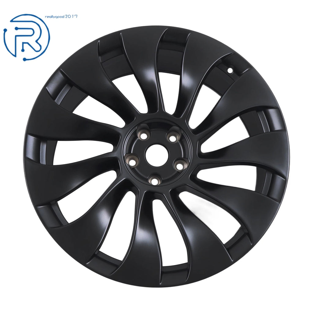 21" x 9.5" Matte Black Wheel Rim for Tesla Model Y (2020-2024)