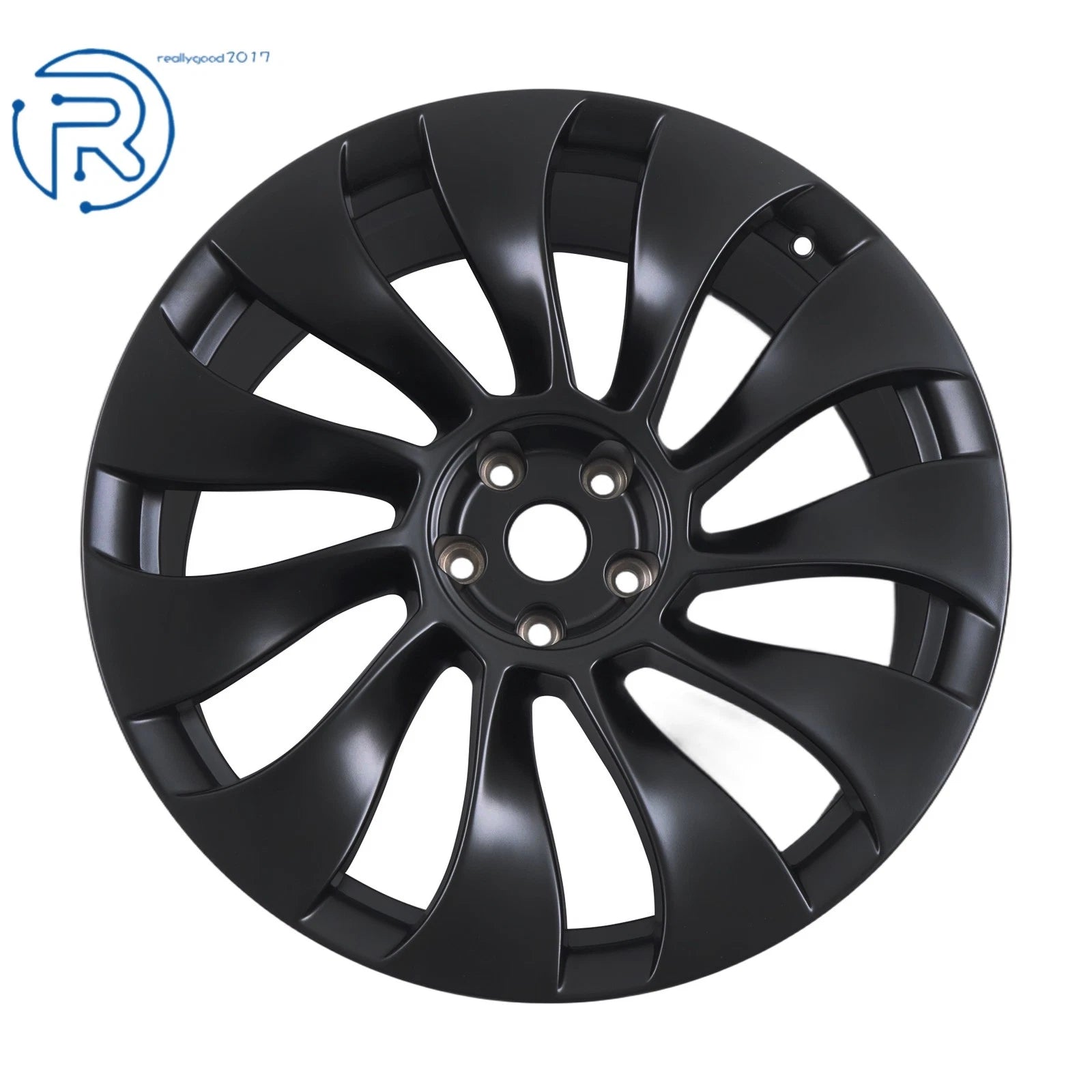 21" x 9.5" Matte Black Wheel Rim for Tesla Model Y (2020-2024)