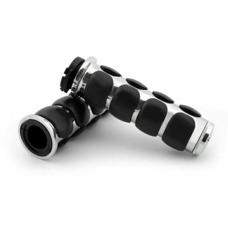 Handlebar Grips for Harley Softail Sportster Dyna Customs Choppers (T9)