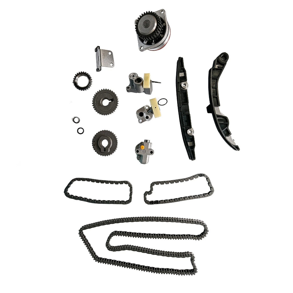 13x Engine Timing Chain Kit w/ Water Pump for Infiniti FX35 M35 Nissan 350Z (2003–2008)
