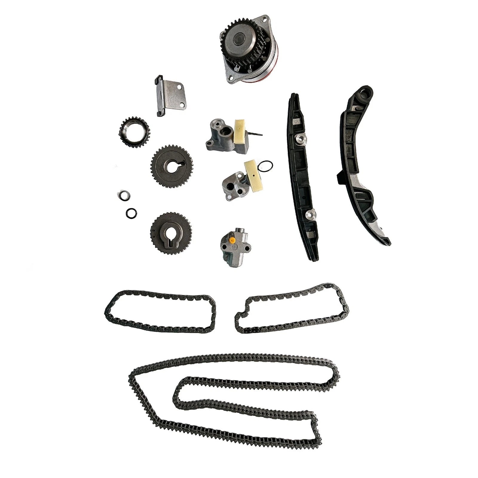 13x Engine Timing Chain Kit w/ Water Pump for Infiniti FX35 M35 Nissan 350Z (2003–2008)