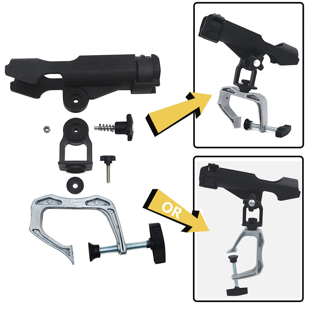 Rod Holder Bracket for Raft Boat (Universal Fit)