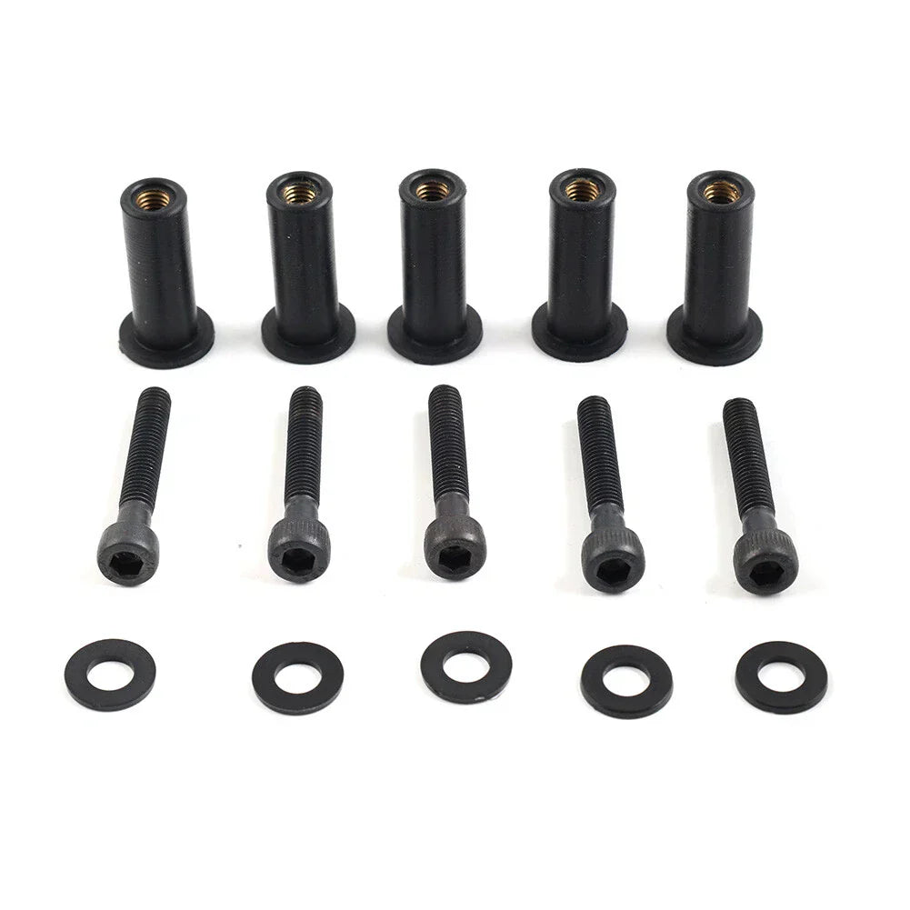 Windshield Bolts Screws Nut Kit for Harley Road Glide (2015-2023)